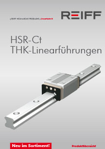 Ansicht Broschüre HSR Linearführung REIFF Technische Produkte