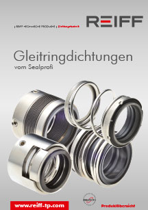 Titelbild Broschüre Gleitringdichtung REIFF Technische Produkte