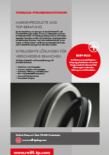 Titel Auszug Dichtungstechnik Hydraulik REIFF Technische Produkte