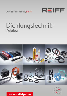 Titelbild Dichtungstechnik-Katalog REIFF Technische Produkte