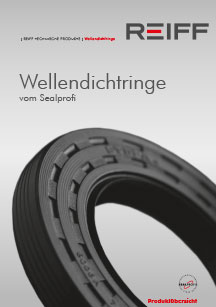 Titelbild Broschüre Wellendichtringe REIFF Technische Produkte