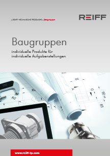 Ansicht Baugruppen-Broschüre REIFF Technische Produkte