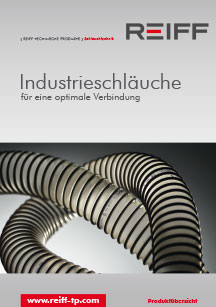 Ansicht Broschüre Industrieschläuche REIFF Technische Produkte