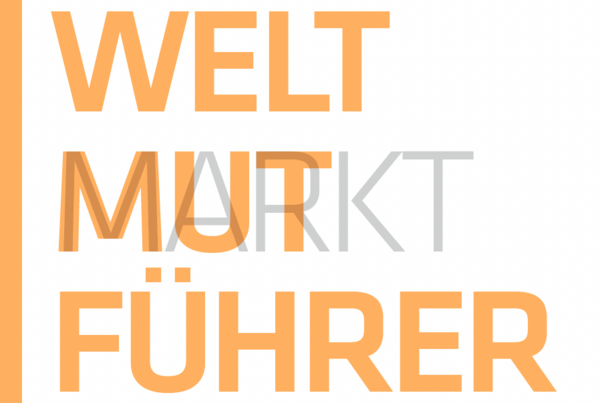 Schriftart Weltmutführer