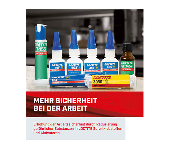 Deckblatt Loctite Arbeitssicherheit